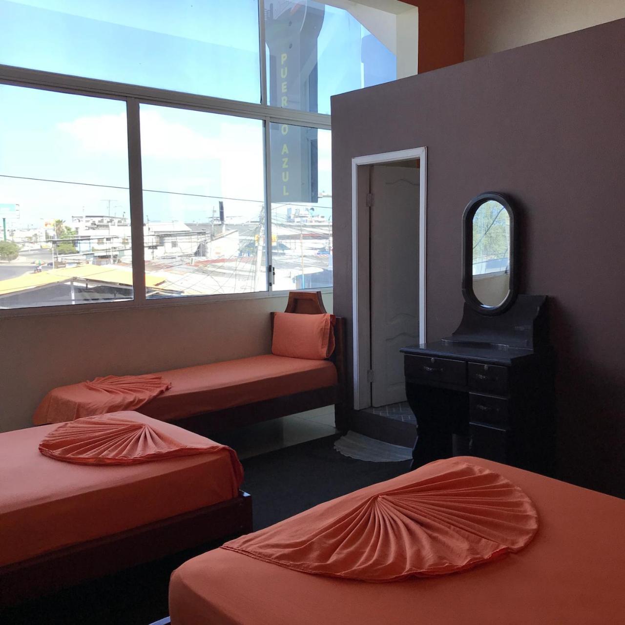 Hostal Puerto Azul Manta Zewnętrze zdjęcie